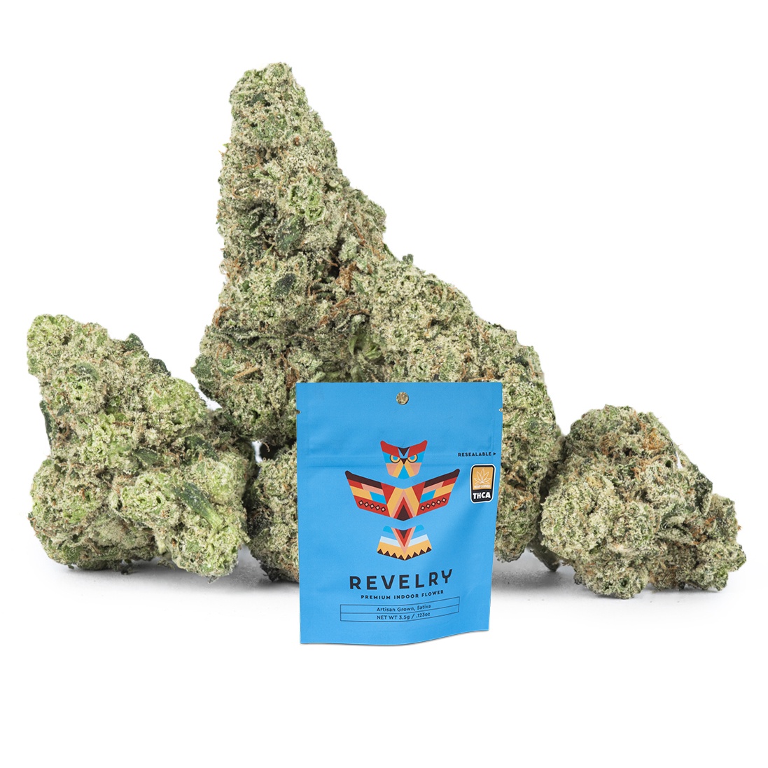 Revelry - THCA 1/8th Flower - 3.5g / Sativa/Citrus Smoothie